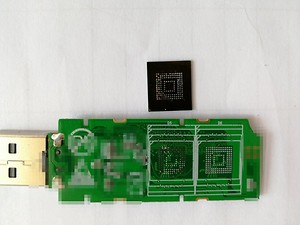 移動U盤主板bga芯片底部填充膠應用